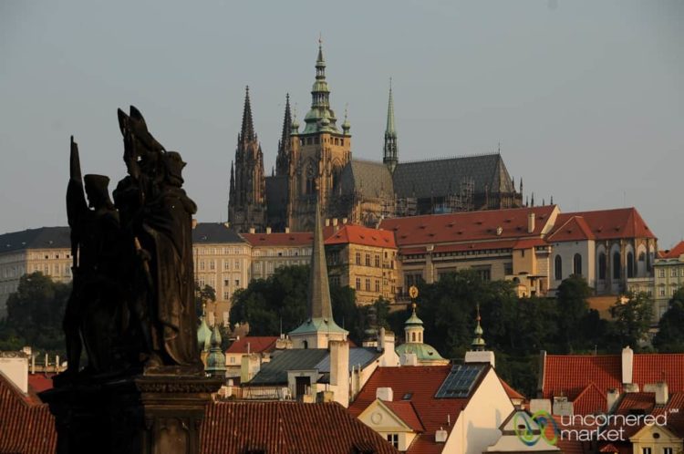 Early Morning View of the Prague Castle - Czech Republic