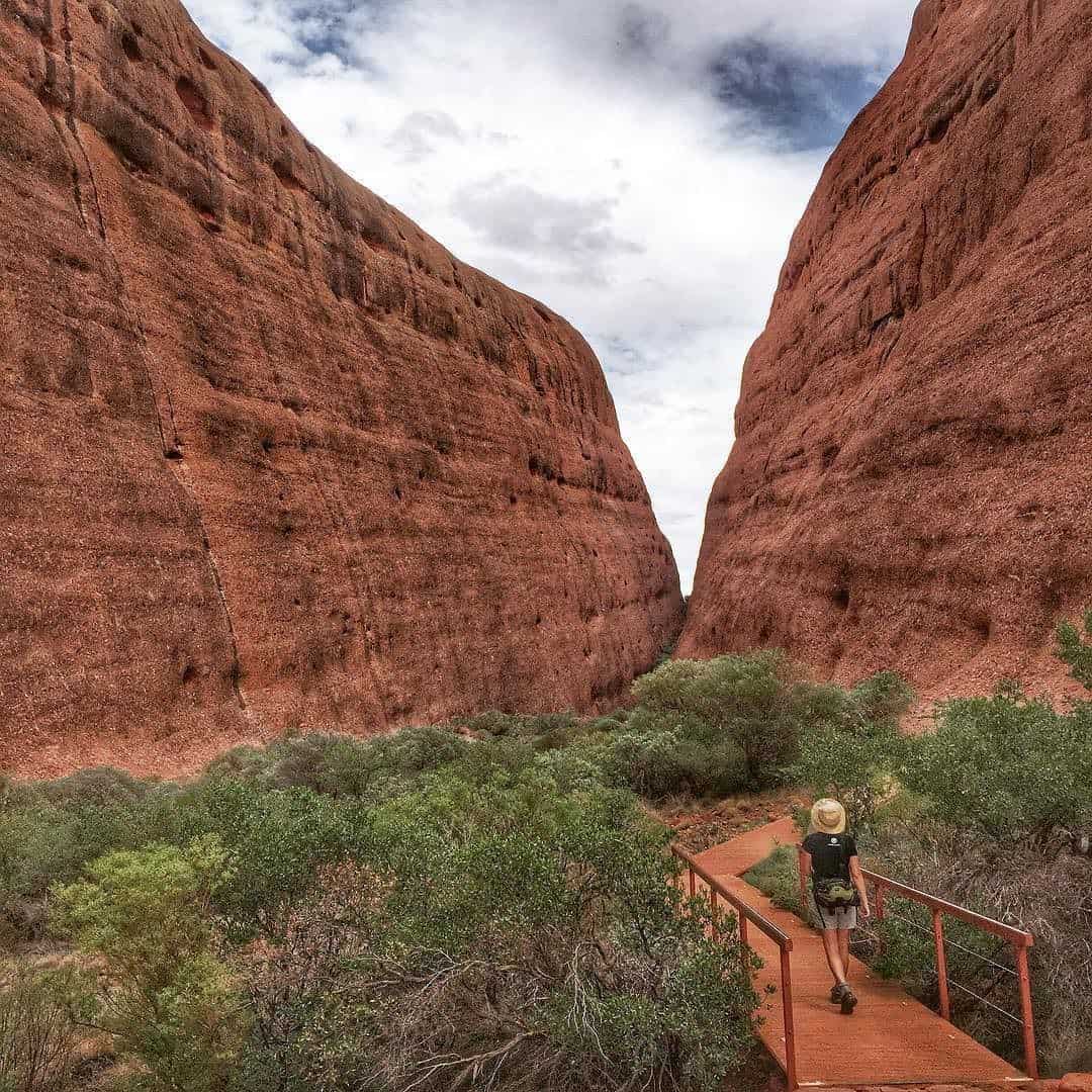 Australia Vacation, Kata Tjuta Walk at Uluru