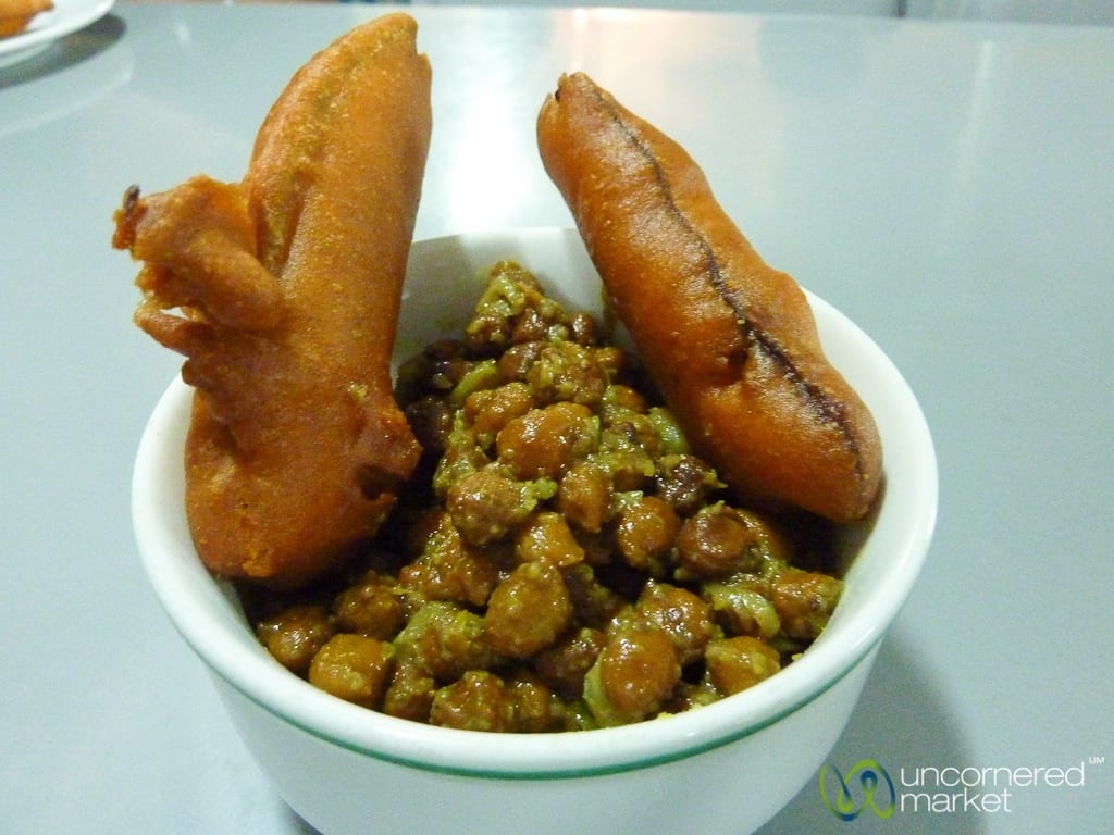 Bangladesh Food, Chickpea Snack