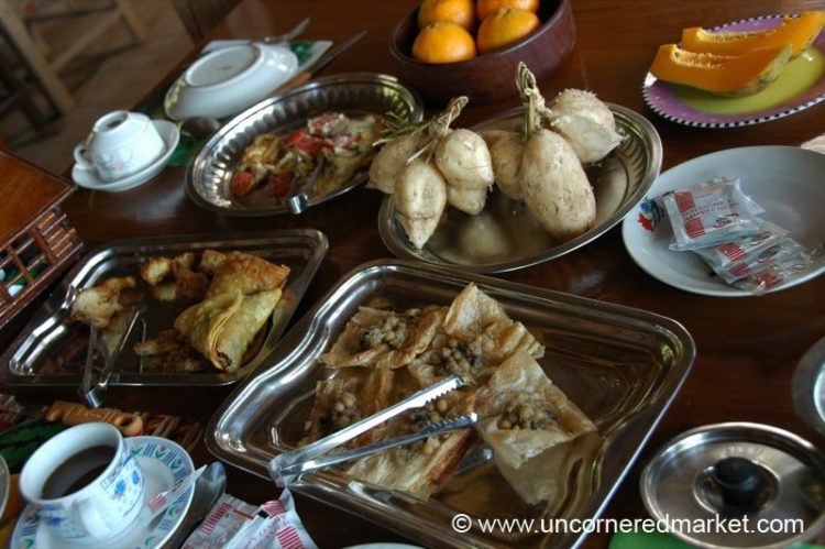 Burmese Food, Breakfast 