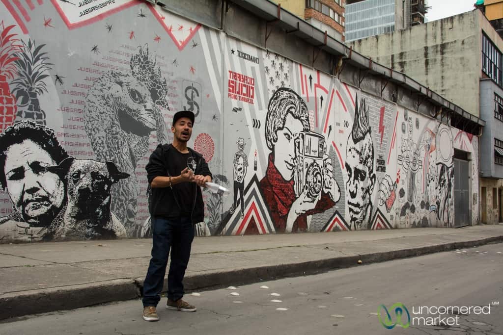 Colombia Travel, Bogota Graffiti Tour