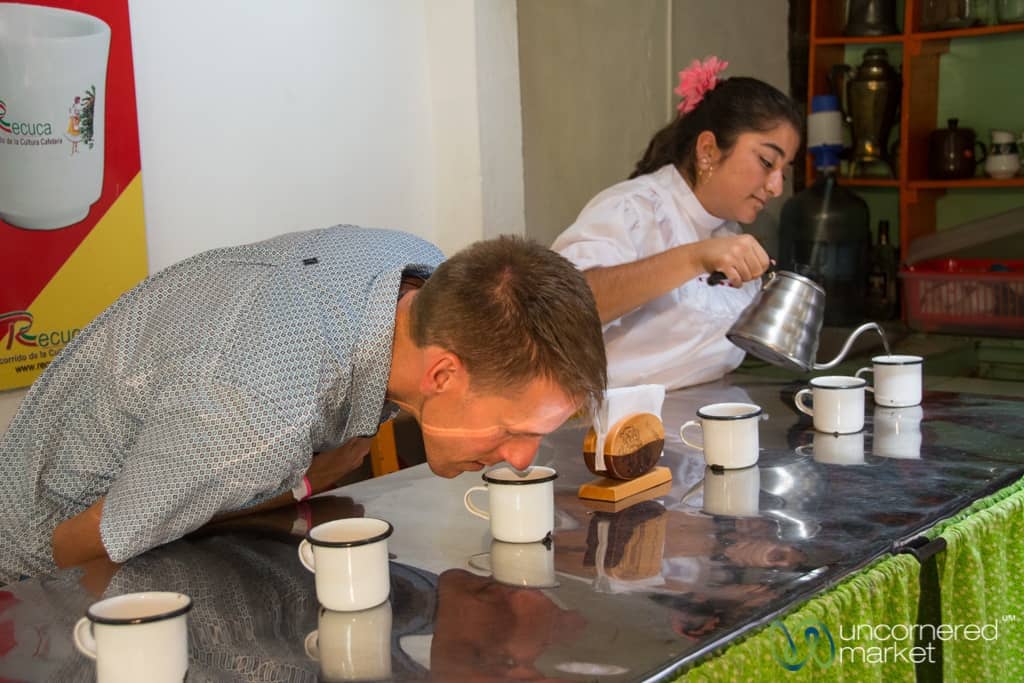 Colombia Travel, Coffee Tasting