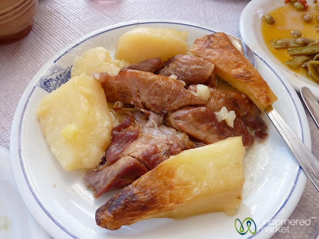 Crete Food, Roasted Meat