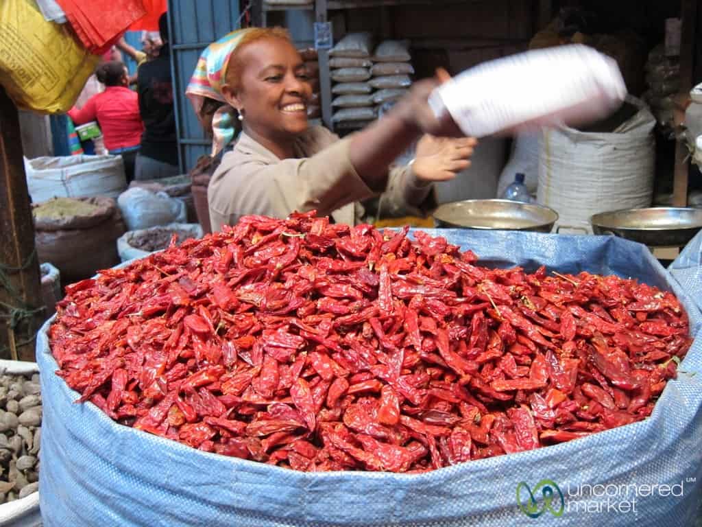 Ethiopian Food, Chili Peppers