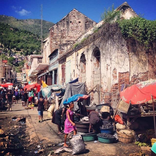 Haiti Travel, Cap Haitien Market Streets