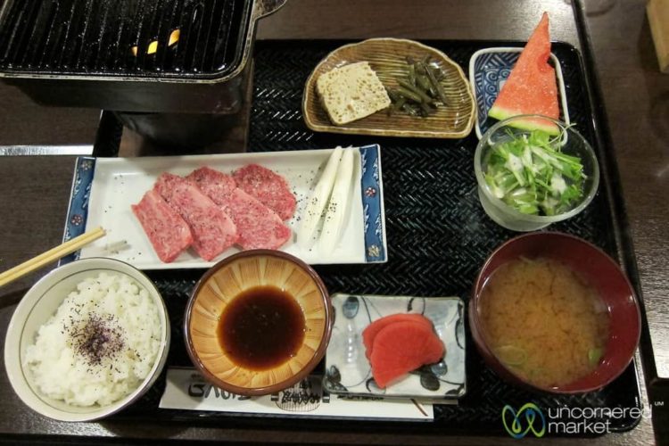 Japan Food, Traditional Meal of Hida Beef