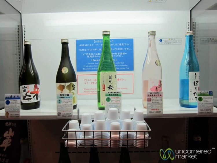 Japan Food, Sake Tasting