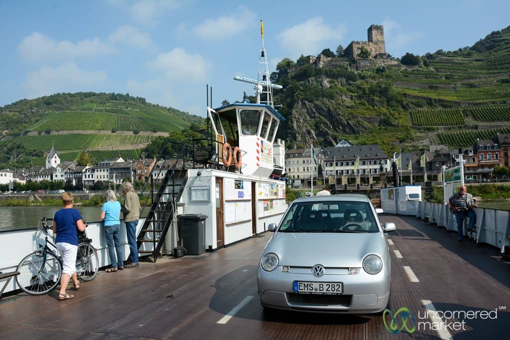 Rhine River Car Ferry