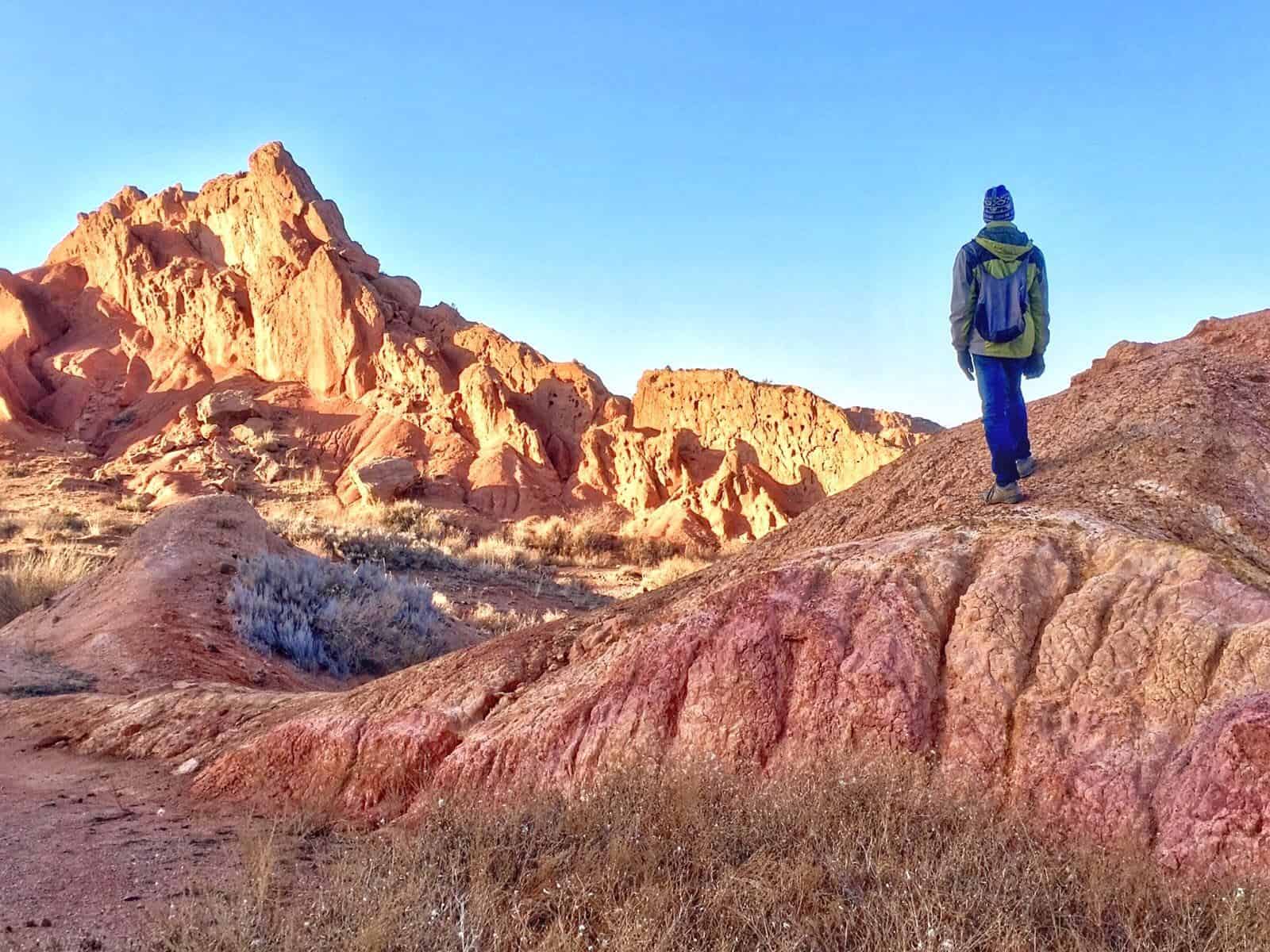Skazka Canyon, South Shore Issyk-Kul Lake