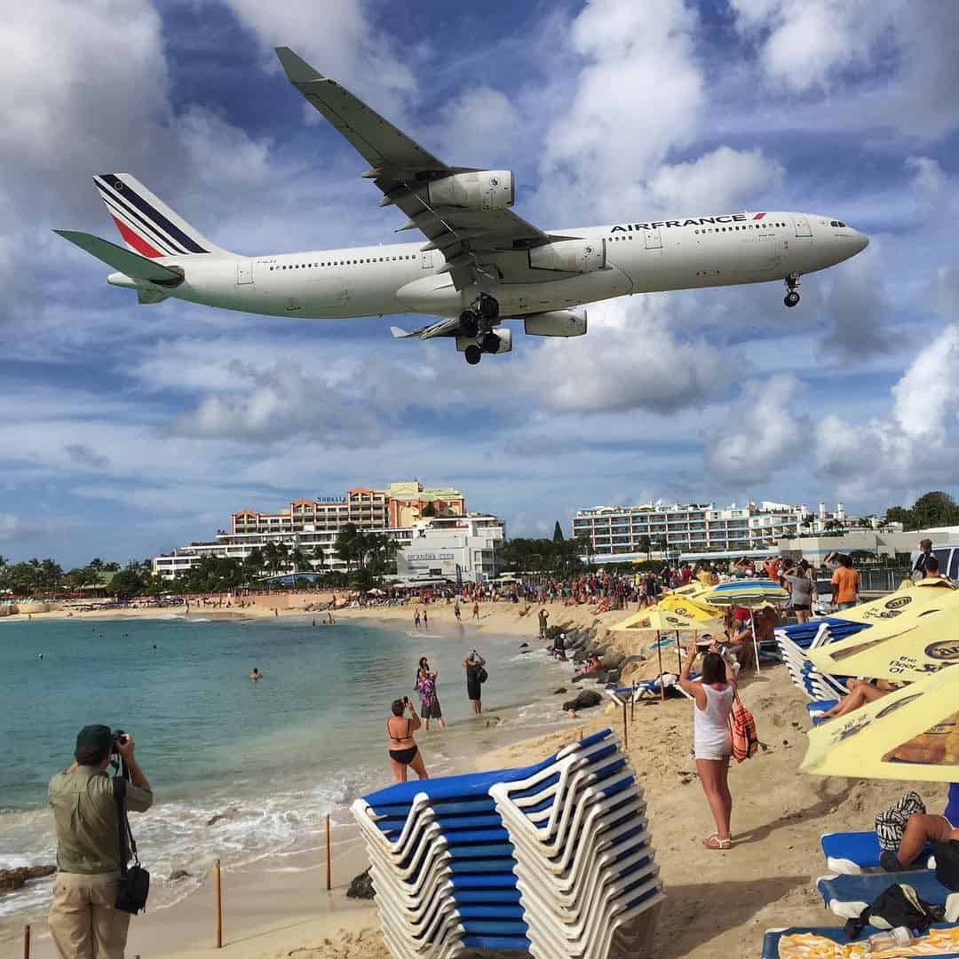 St. Maarten Airplane Watching