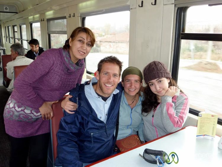 Iranian Train, Hospitality and Friendliness