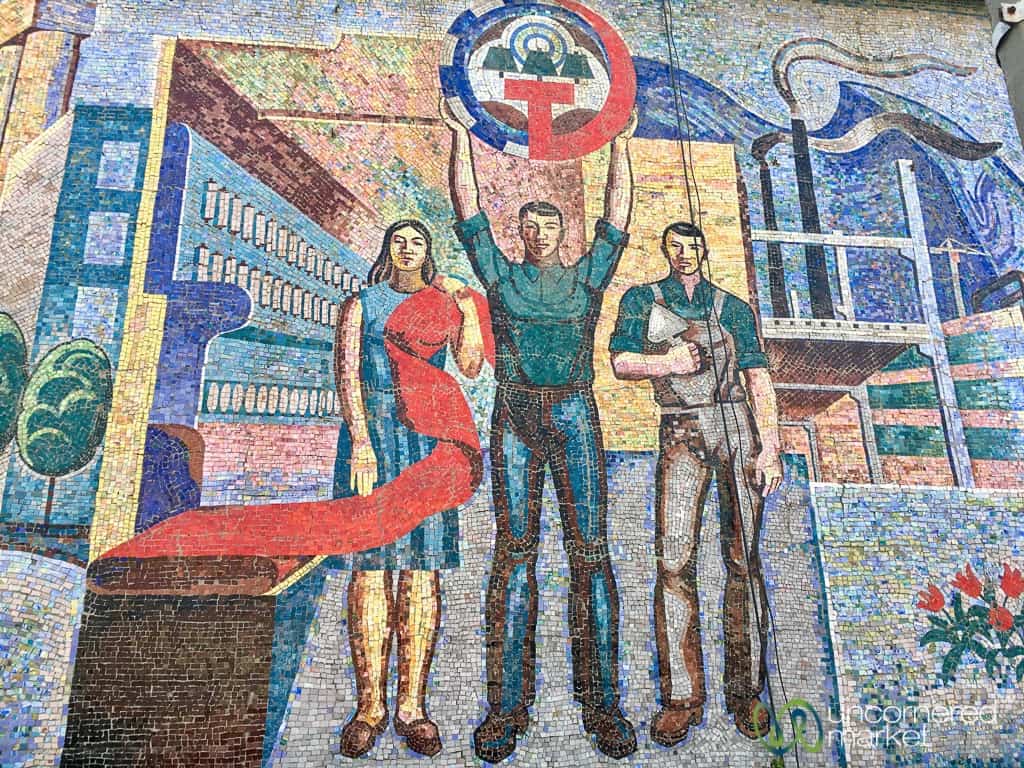 Soviet Mosaic Art in Osh