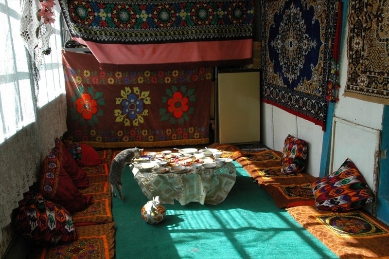 Pamir Mountains local homestay, Tajikistan