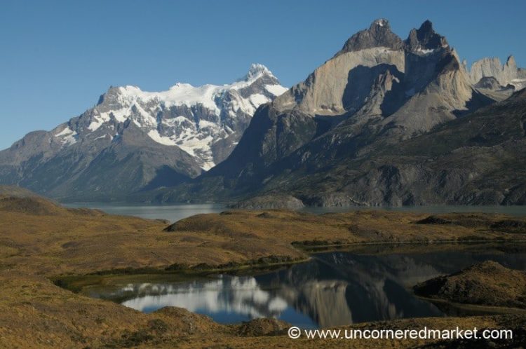 Torres del Paine Trek,  Lake Reflections