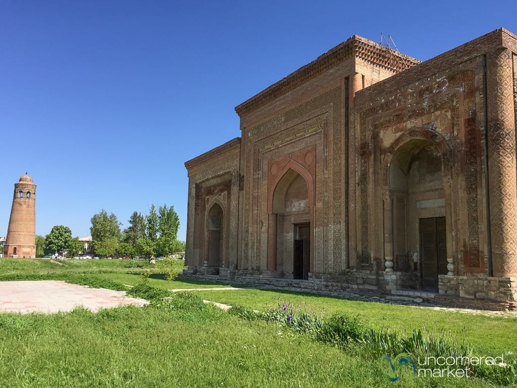 Silk Road sites in Uzgen, Kyrgyzstan