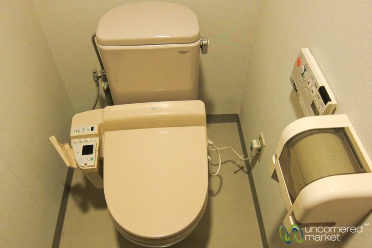 Japanese Travel, Remote control toilets