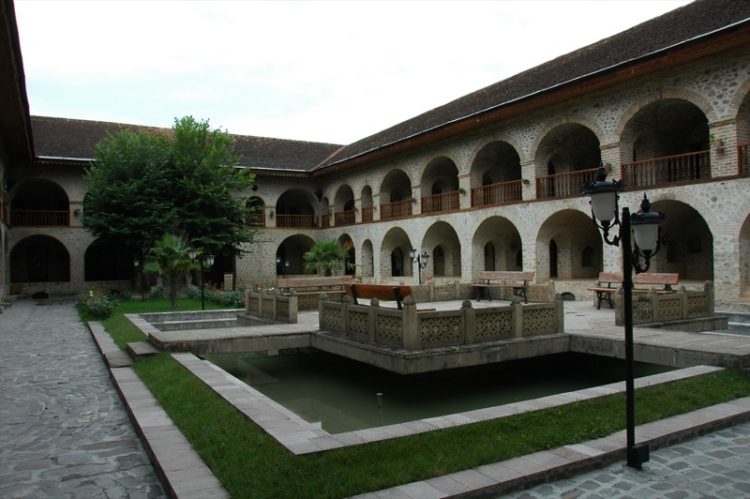 Azerbaijan Travel, Caravanserai Hotel in Shaki