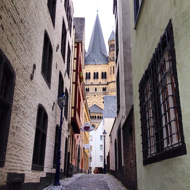Visiting Cologne, Back Streets of the Old Town
