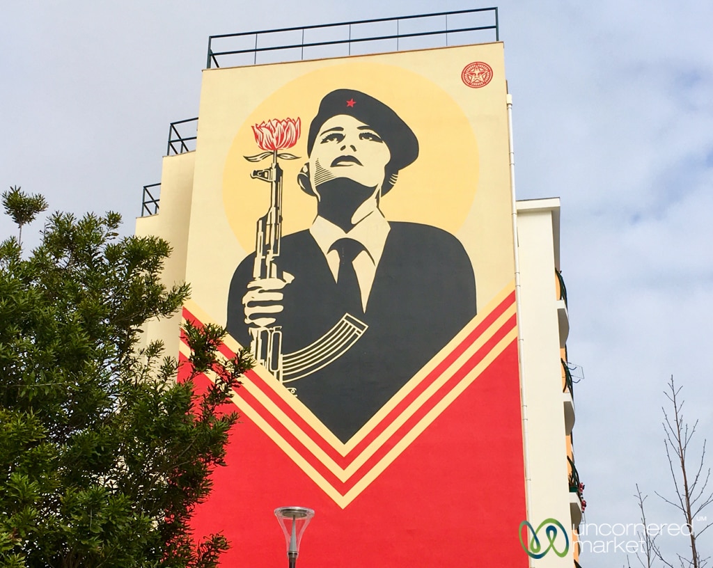 LIsbon Street Art, Obey Mural