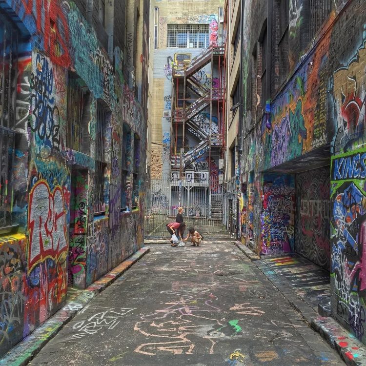 Melbourne Street Art, Hosier Lane