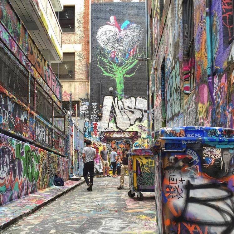 Melbourne Street Art, Rutledge Lane