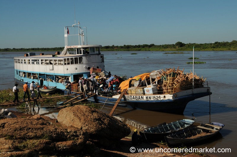Aquidaban Boat on the Rio Paraguay