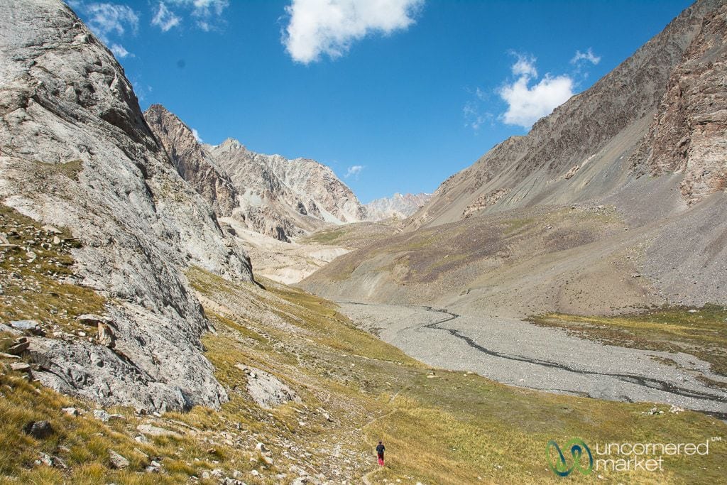 Trekking in the Alay Mountains, Kyrgyzstan - Day 1 on the Heights of Alay Trek