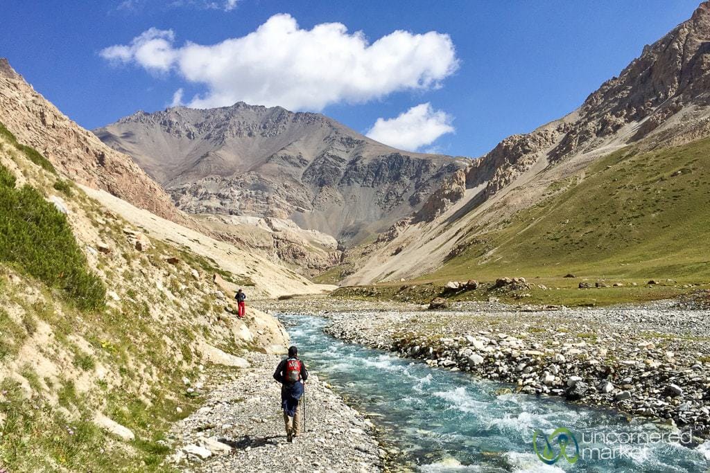 Trekking in the Alay Mountains, Kyrgyzstan - Day 1 of Heights of Alay Trek
