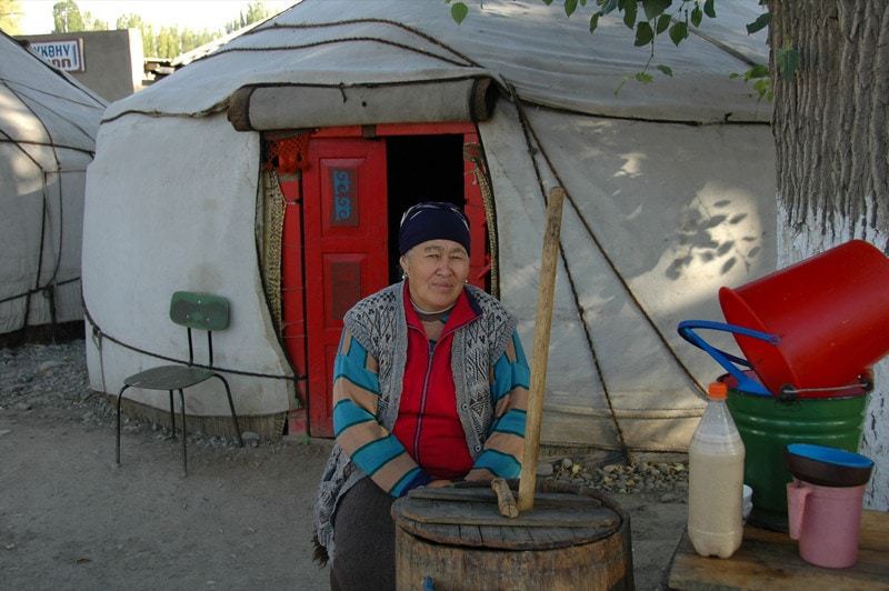 Kymyz, a Kyrgyz specialty