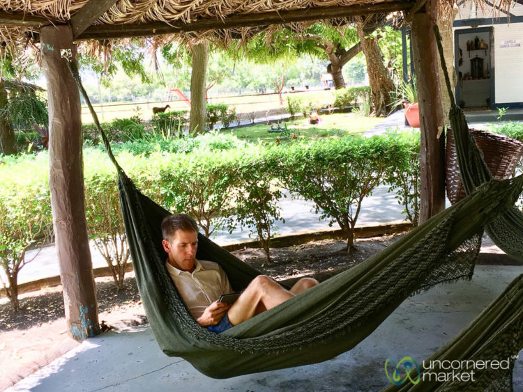 Brazil Tour, relaxing in the Pantanal 