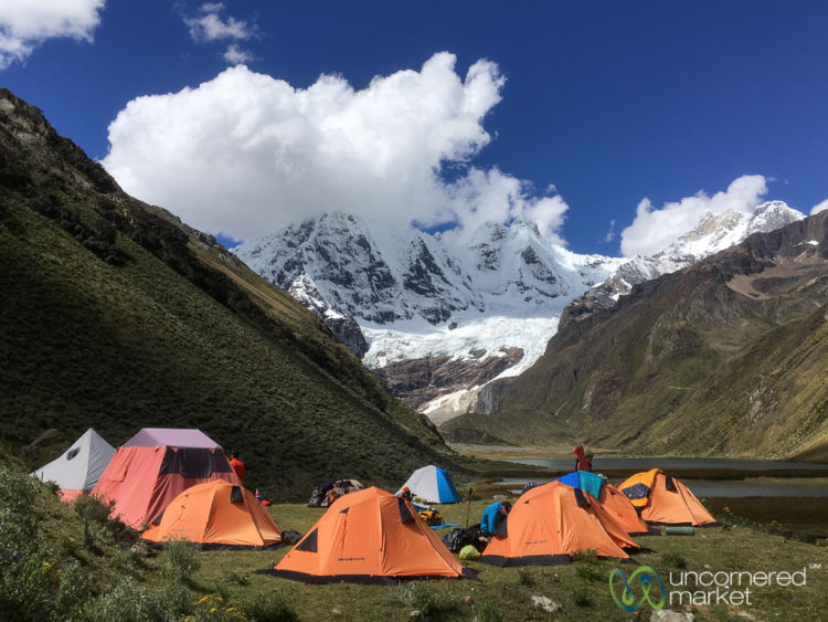 Huayhuash Trek - Tents, Camping and Community Campsites