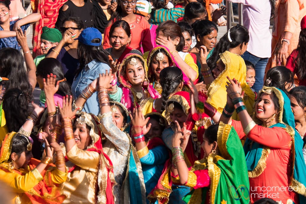 Northern India Travel, Wagah Border Ceremony Dancing