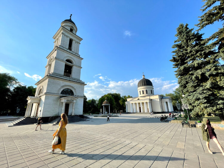 Chisinau, capital of Moldova. 