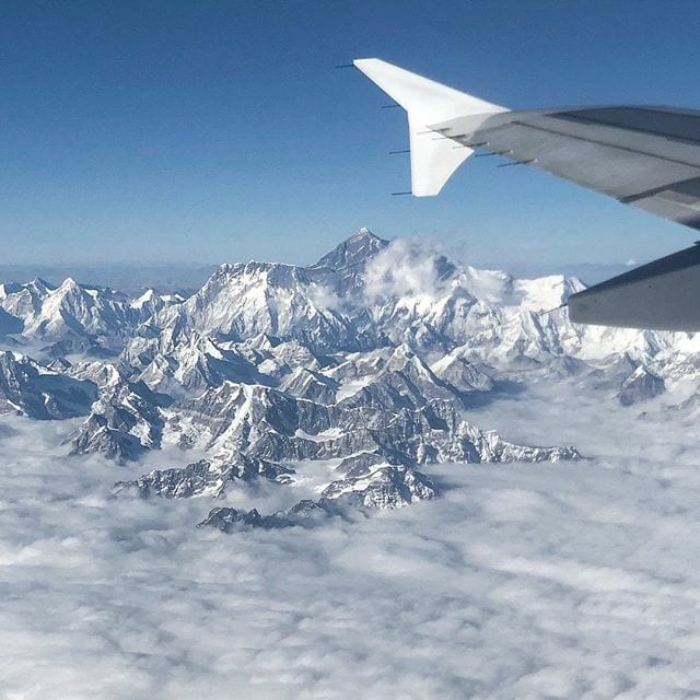 Bhutan Travel, Flying to Paro 
