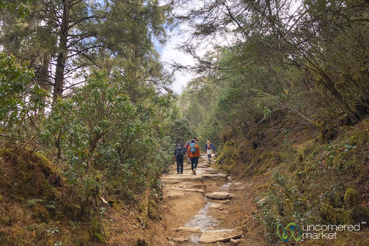 Druk Path Trek, Bhutan - Starting Out on the Trail, Day 1