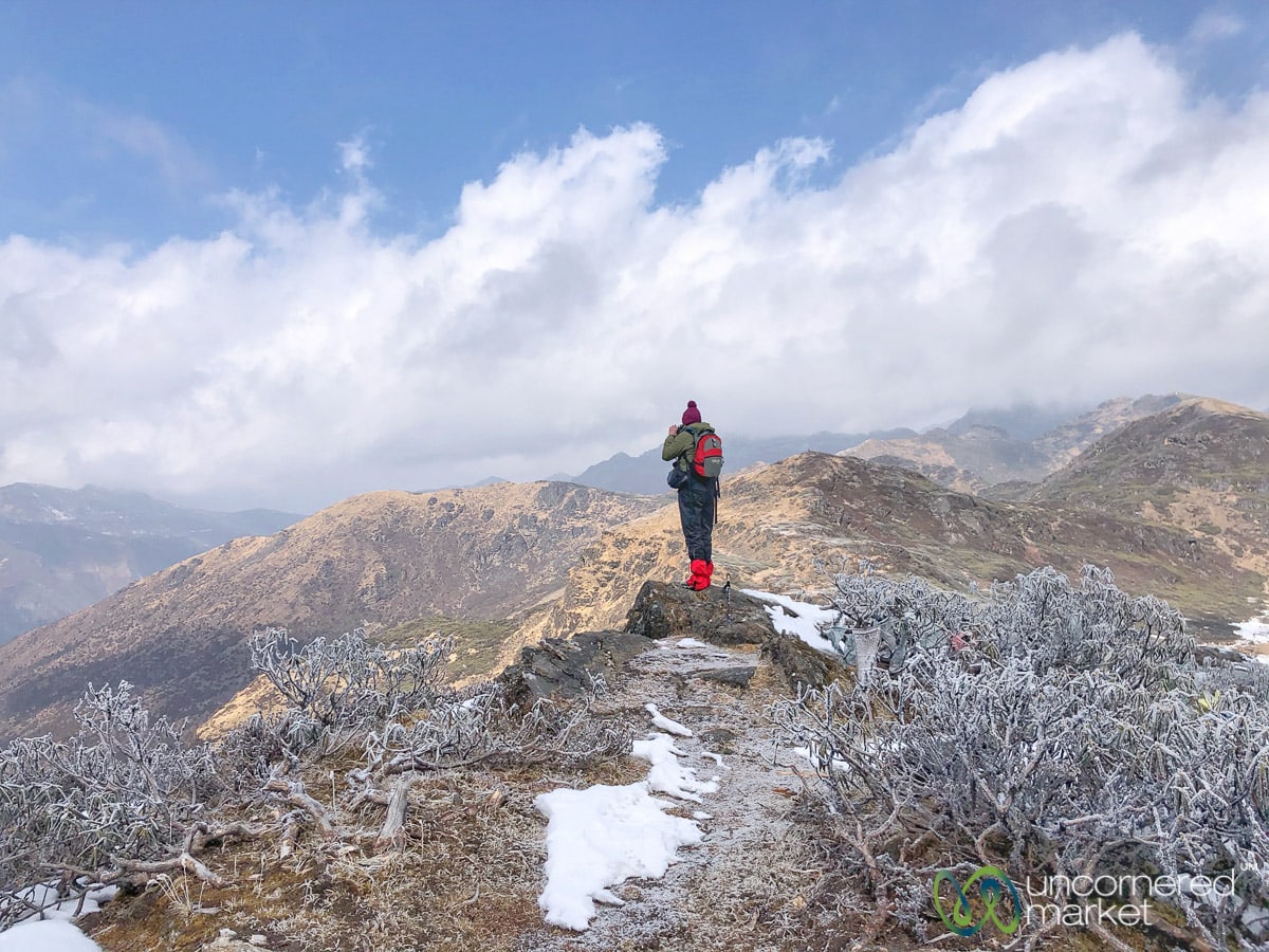 Druk Path Trek in Bhutan - Labana Pass, the highest point