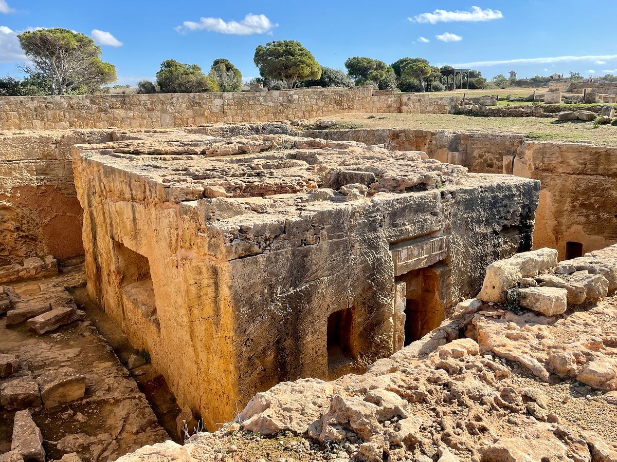 Tombs of Kings in Paphos, Cyprus