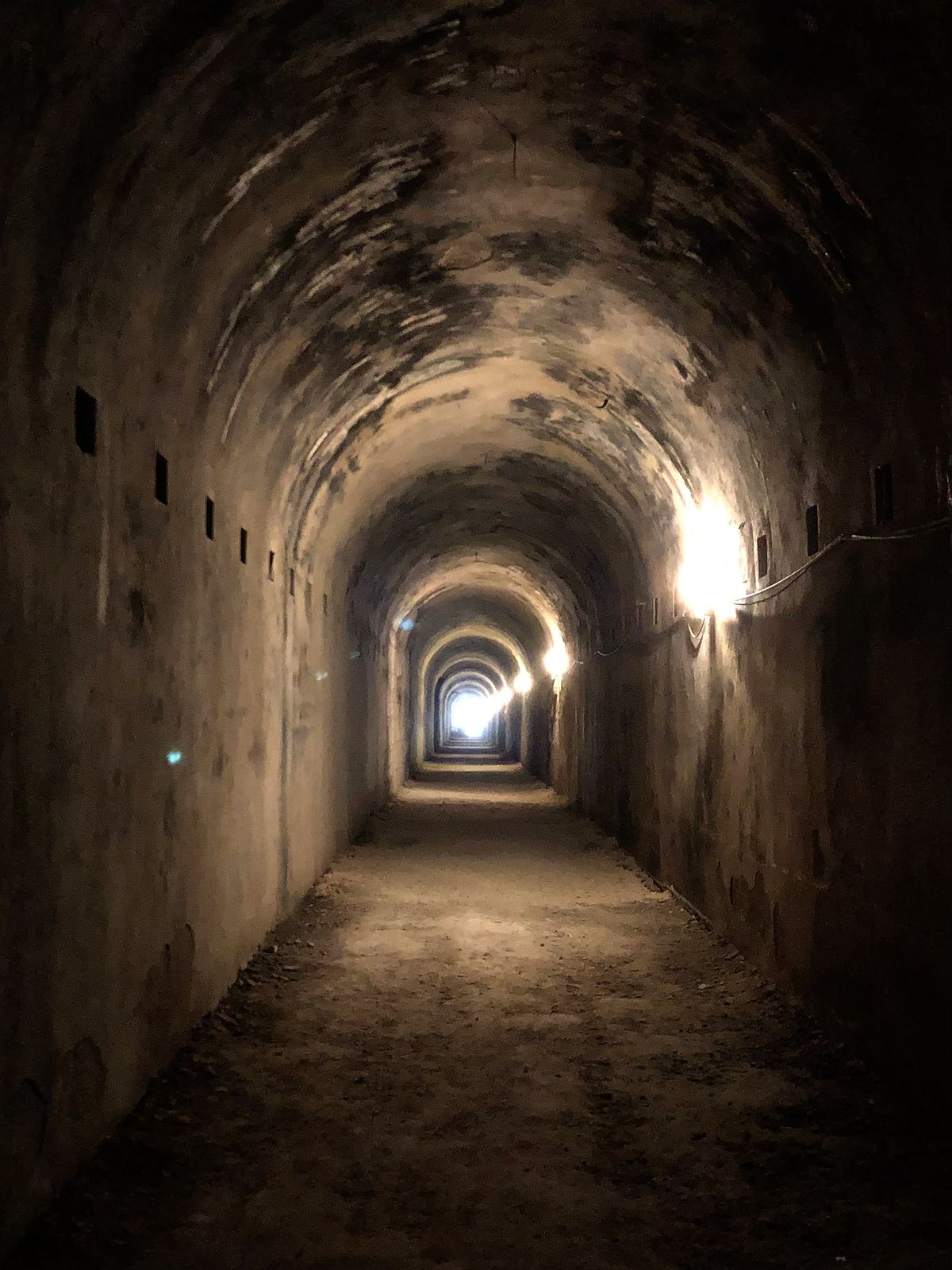 Bunker Soratte near Sant'Oreste in Lazio, Italy